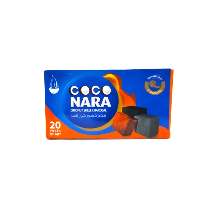 Coco Nara Coconut Shell Charcoal Aventura Sheesha Hookah Smoke Shop