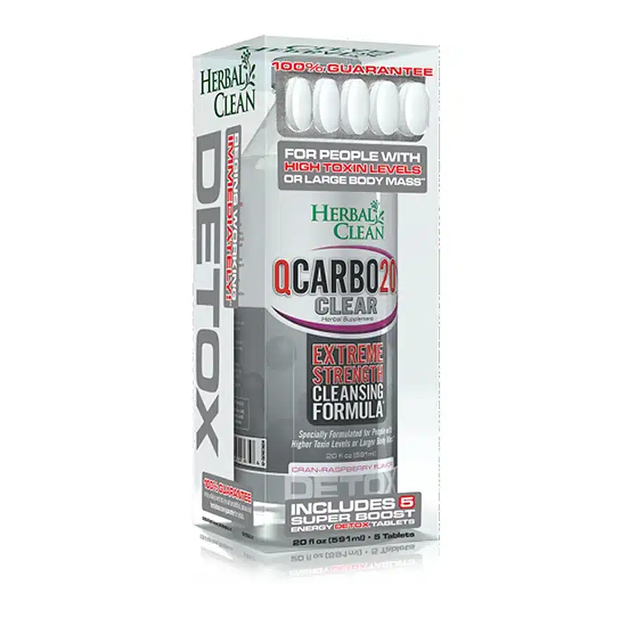 Herbal Clean QCarbo20 Detox Drink + Capsules, North Miami Beach Smoke Shop Drug