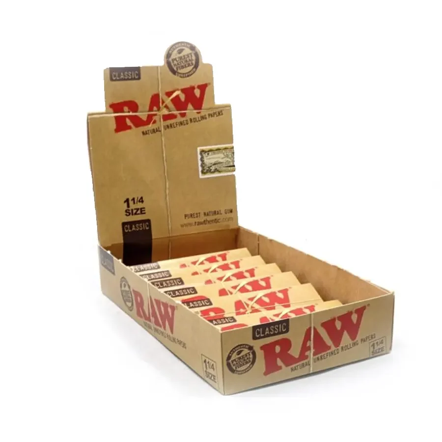 Raw Classic - Original Unrefined Box - Smoke Shop Delivery Aventura Mall